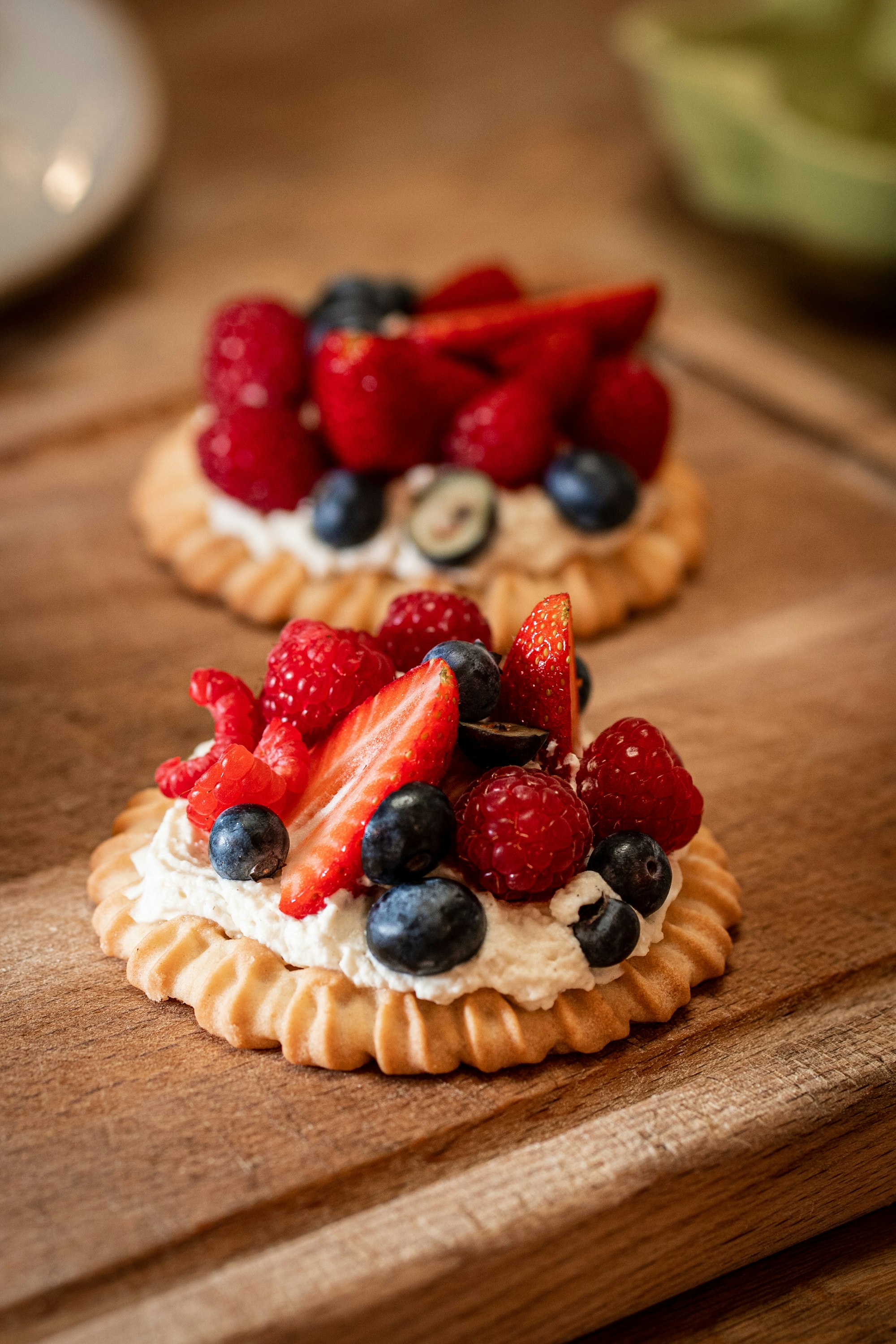 Mixed berry tart