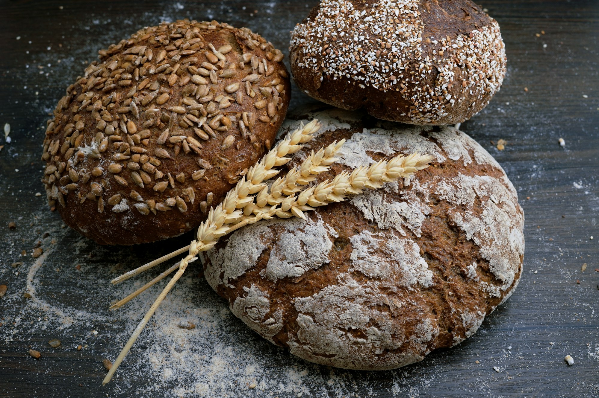 Bread on shelf