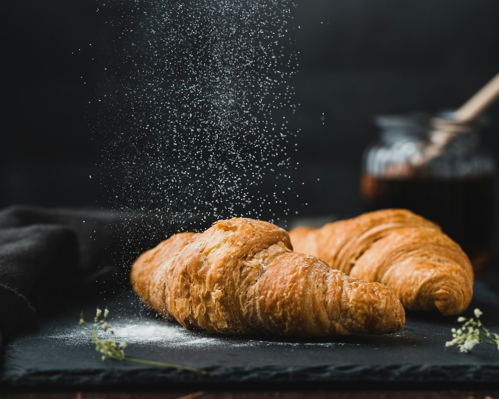 Fresh bakery pastries